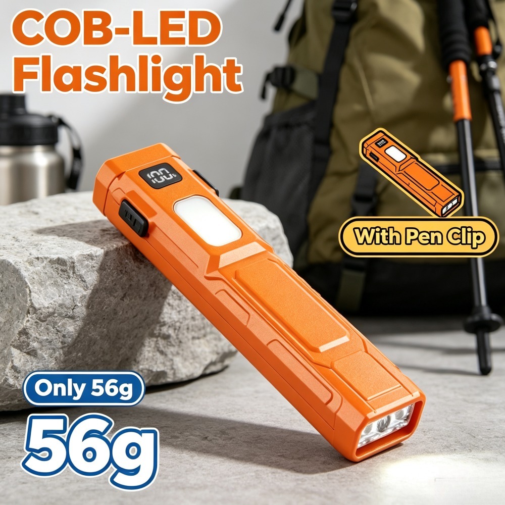 COB LED EDC Flashlight Pen‑Cli - Outdoor Adventure Trips 评论和价格