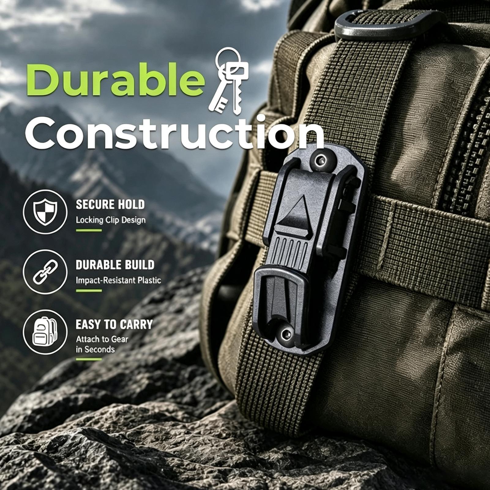 Belt Key Clip Multifunctional  - Outdoor Adventure Backpack 评论和价格